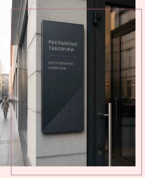 Рекламные таблички в Гае по цене от 4575 р. | Аванза-Гай