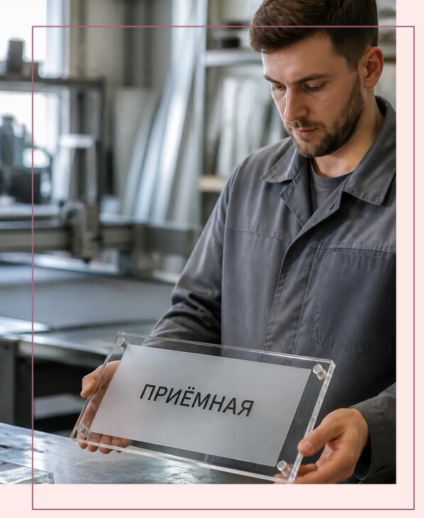 Таблички из оргстекла на заказ в Гае от 3965 р. | Аванза-Гай