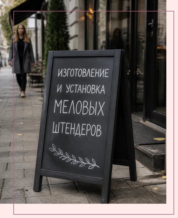 Меловые штендеры в Гае по цене от 6608 р. | Аванза-Гай